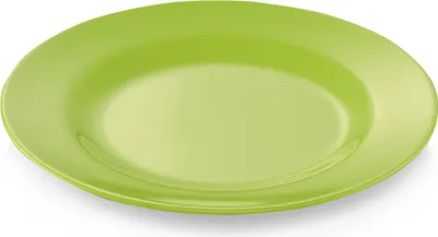 Campingteller SUMMER - Melamin - 23cm flach - grün