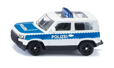 Zdjęcie produktu dla Siku Land Rover, Radiowóz, Police, 3 lat(a), Plastik, Metal, Niebieski, Biały