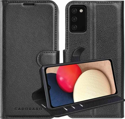 Zdjęcie produktu dla Cadorabo DE-161261, Samsung, Samsung Galaxy A02s, Czarny