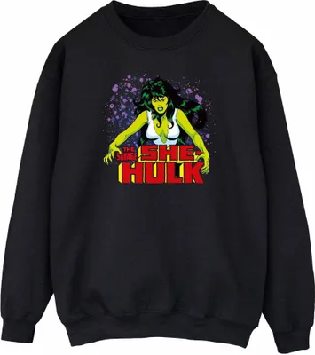 Produktbild von Marvel - "The Savage" Sweatshirt für Damen BI50296 (XXL) (Schwarz)