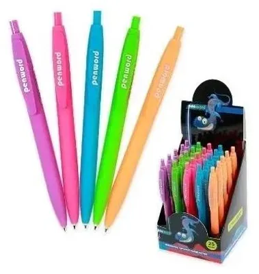 Produktbild von Fluo-Kugelschreiber (25 Stück) – Penword