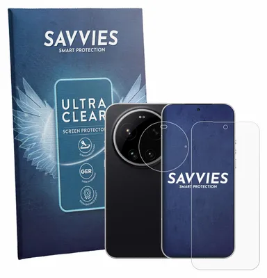 Produktbild von 18x Für Xiaomi Leica Leitzphone (Display+Kamera) Schutzfolie Savvies Displayschutz Display Schutz Folie Klar Transparent