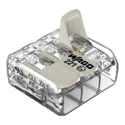 Zdjęcie produktu dla Wago 221-483, 18,8 mm, 18,6 mm, 8,4 mm, 500 szt.
