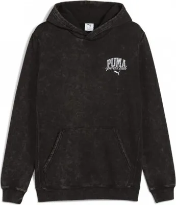 Produktbild von Puma Washed Hoodie Kapuzenpullover Herren, Größe:M, Farbe:Schwarz