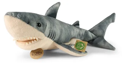 Obrázok produktu pre Plyšový žralok biely 40 cm Ekologický