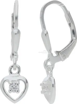 Produktbild von JuwelmaLux Kinder Herz Ohrringe JL16-06-0108 925 Silber