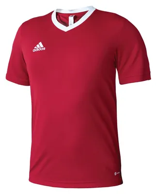 Obrázok produktu pre Adidas - Futbalový dres „Entrada 22“ s výstrihom do V pre mužov PP1795 (L) (červený)