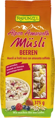 Produktbild von Rapunzel Beeren Müsli 375g