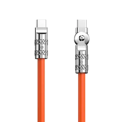 Obrázok produktu pre DUDAO L24CC 120W USB-C - USB-C Cable, 1 m, USB C, USB C, Oranžová