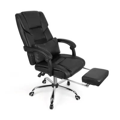 Produktbild von Ergonomischer Bürostuhl  90-150°Wippfunktion Höhenverstellbar für Büro Zuhause Schwarz