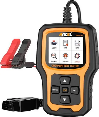Zdjęcie produktu dla Skaner Obd2 I Tester Akumulatorów 2W1 Ancel Ad410 Pro