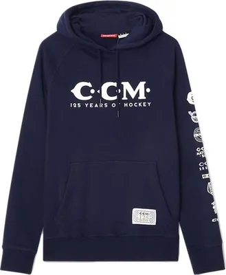 Obrázek produktu pro Pánská mikina CCM 125 Anniversary Hoodie True Navy Velikost: L