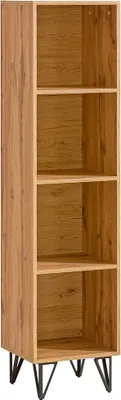 Produktbild von Furniture24 Regal Bücherregal Lofter Lo10 Mit 3 Einlegeboden Wotan Eiche