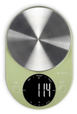 Produktbild von Elektronische Küchenwaage – LIVOO – DOM493M – Max. 5 kg – 4 Maßeinheiten – Sensible Tasten – Hintergrundbeleuchtetes LCD-Display