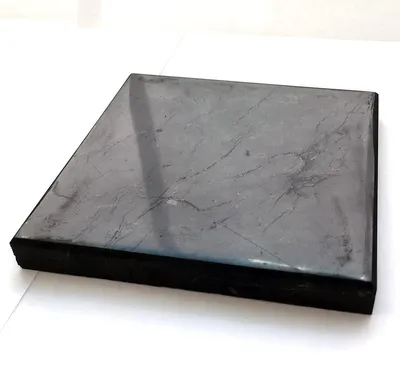 Productafbeelding van Shungiet Tegels van Karelië, Gepolijst 10x10x1 cm