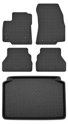 Immagine prodotto di Tappetini gomma SolidTread + bagagliaio per Ford B-MAX 2012-2017 5 pezzi