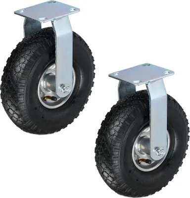 Image de Lot de 2 roues fixes 3.00-4