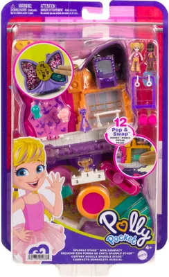 Obrázek produktu pro Polly Pocket HCG17, Akční/dobrodružství, 4 rok/roky, Vícebarevný, Plast