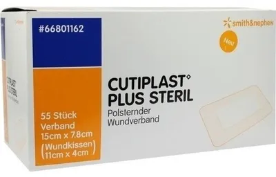 Immagine prodotto di Cutiplast Plus benda sterile 7,8x15 cm 55 pz
