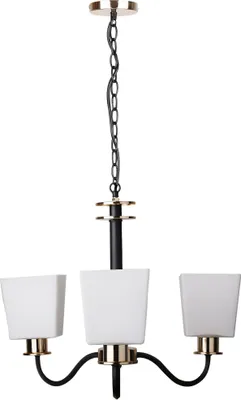 Zdjęcie produktu dla Żyrandol SCHUBERT 3X40W E27 CZARNY 33-74232 Candellux