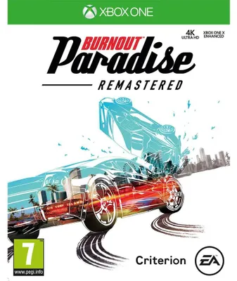 Produktbild von Microsoft Burnout Paradise Remastered, Xbox One, Multiplayer-Modus, E10+ (Jeder über 10 Jahre)