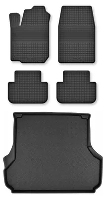 Obrázok produktu pre Vaničkové autokoberce + vaňa kufra pre: Toyota Land Cruiser J100 1998-2007 SUV 5 ks