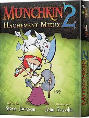 Produktbild von Asmodee – efsjmu02 – Kartenspiel – Munchkin 2 – Hachement Besser