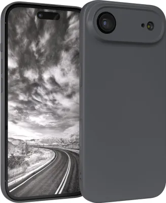 Produktbild von EAZY CASE - TPU Hülle für Apple iPhone Air, TPU Case stoßfeste Handyhülle, weiches Cover mit Kameraschutz, Silikonhülle in Grau