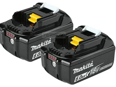 Obrázok produktu pre Nabíjateľná batéria, 18V, lítiovo-iónová, kapacita 6000 mAh, Makita DC18RC s LED indikátorom, 18V