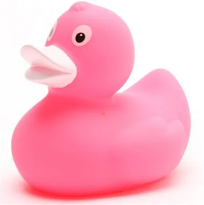 Produktbild von Badeente Raja pink Vinyl 6,5 cm