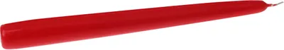 Produktbild von Spitzkerzen Rubin Rot 240/24 mm, 12 Stück Steinhart Kerzen in RAL-Kerzen Güte Qualität