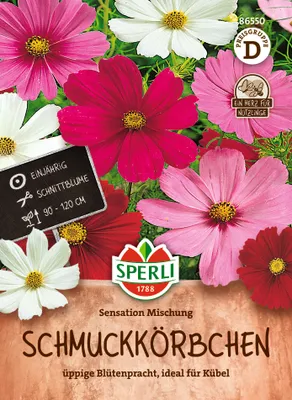 Produktbild von SPERLI Schmuckkörbchensamen Sensation 60 Pflanzen