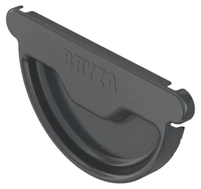 Produktbild von BRYZA Dachrinnenvorkopf verzinkt Ø 150 mm, Anthrazit RAL 7021