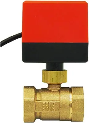 Obrázek produktu pro Elektrický dvoucestný kulový ventil 1 palec, 220 V střídavého proudu