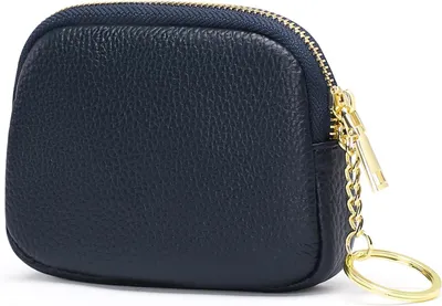 Imagen del producto de Carteras de mujer, monederos pequeños con compartimento para monedas, monederos con cremallera, carteras pequeñas con protección RFID, mini billeteras