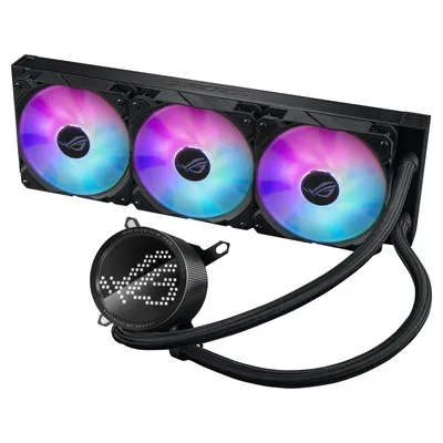 Zdjęcie produktu dla ASUS ROG Ryuo III 360 ARGB, Zestaw do chłodzenia płynami, 12 cm, 2200 RPM, Czarny