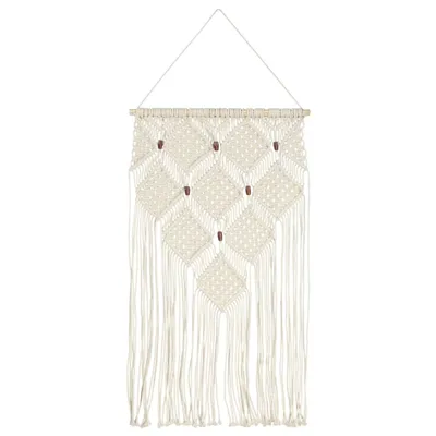 Produktbild von vidaXL Makramee Wandbehang 40x80 cm Baumwolle
