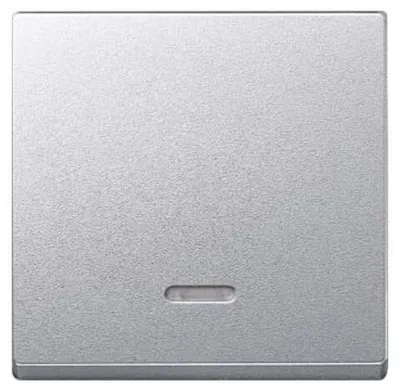 Productafbeelding van Merten inbouwdoos met controlevenster, type 431060, aluminium, systeem M