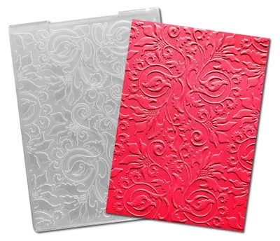 Prägemappe Blumen-Ranken 10,6x14,5 cm für Karten & Scrapbooking