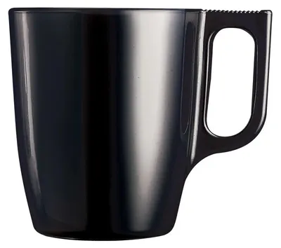 Image de 6 mugs 25 cl Noirs Flashy