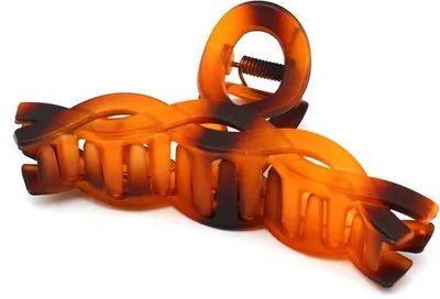 Obrázok produktu pre Veľké matné plastové sponky do vlasov pre ženy, 11,5 cm