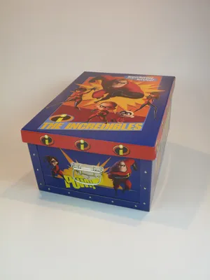 Produktbild von Ordnungsboxen Deko Karton Handbox The Incredibles Superheroes Aufbewahrungsbox