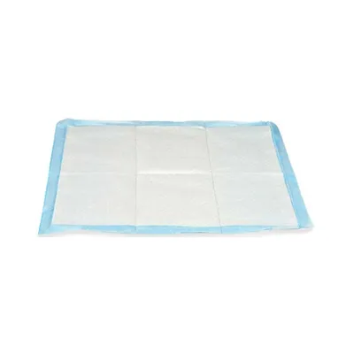 Produktbild von Saugende Unterlage 60 x 60 cm Blau Weiß Papier Polyäthylen (10 Stück)