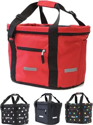 Produktbild von Famanu Fahrradtasche mit Schnellbefestigung - Schwarz