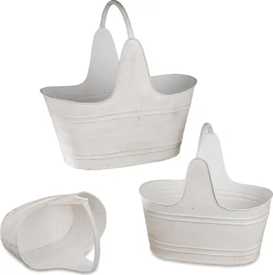 Produktbild von Körbe 3er-Set Metall antik formano