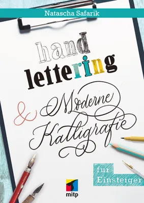 Produktbild von Handlettering und moderne Kalligrafie für Einsteiger