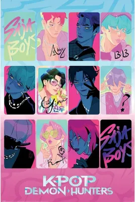 Immagine prodotto di Cacciatori di demoni K-Pop - Poster, ragazzi Saja TA13940 (91 cm x 61 cm) (colorato)