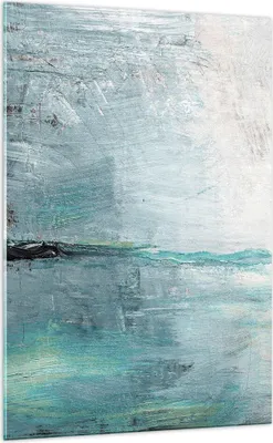 Produktbild von Bilder auf glas - Einteilig - Abstraktion modern - 70x100cm - Glasbilder - Wandbilder - Bilder - zum Aufhängen bereit - Wanddekoration aus Glas - Glas Bilder - Wandbild auf Glas - GPA70x100-3591
