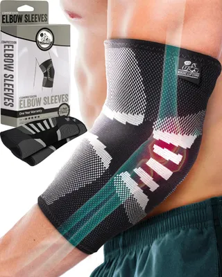 Immagine prodotto di Solidchoice - Fasce compressive per il gomito, per supporto e recupero