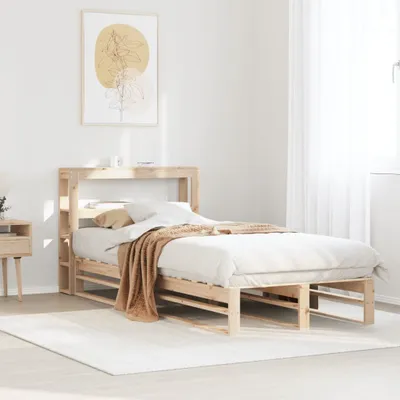 Imagen del producto de Cama de madera maciza "Maison Exclusive", sin colchón, de 90x190 cm, en pino